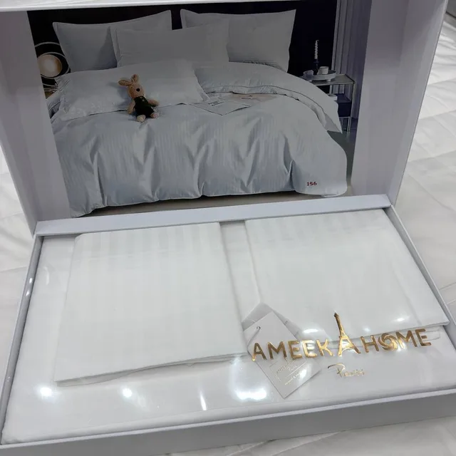 Постель Отельный 180 Ameekahome белый