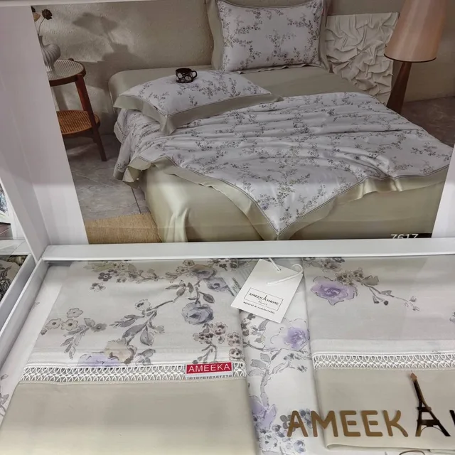 Постель Ameeka H. 7617 Фисташковый