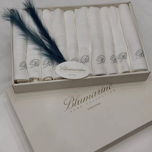 Салфетка Вафли Blumarine белый